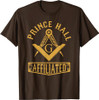 Masonic PHA Prince Hall Affiliated Square Compass Freemason T-Shirt