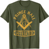 Masonic PHA Prince Hall Affiliated Square Compass Freemason T-Shirt