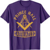 Masonic PHA Prince Hall Affiliated Square Compass Freemason T-Shirt