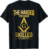 Mason Traveler Square Masonic Compass T-Shirt