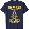 Mason Traveler Square Masonic Compass T-Shirt