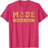 Made PHA Freemason Prince Hall Mason - Masonic T-Shirt