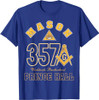 Prince Hall Mason 357 Symbol Worldwide Brotherhood Father's T-Shirt