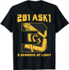 Freemason 2B1Ask1 3 Degrees Of Light Compass Square Masonic T-Shirt