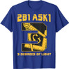 Freemason 2B1Ask1 3 Degrees Of Light Compass Square Masonic T-Shirt