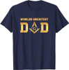 Masonic World's Greatest Dad, Father's Day Gift Freemason T-Shirt
