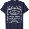 Masonic Widow's Sons No.357 Whiskey Raise Masons Fathers Day T-Shirt