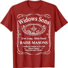 Masonic Widow's Sons No.357 Whiskey Raise Masons Fathers Day T-Shirt