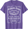 Masonic Widow's Sons No.357 Whiskey Raise Masons Fathers Day T-Shirt