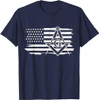 Mason Square & Compass Masonic US Flag Freemason Shriner T-Shirt