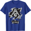 Masons AF&AM Torn Ripped Skin Symbol Masonic Father's Day T-Shirt