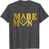 Mason Made Man Masonic Square & Compass T-Shirt