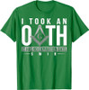 Masonic I Took An Oath Square & Compass Freemason T-Shirt