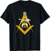 Masonic Square and Compasses Shriners Dad Father's Day T-Shirt