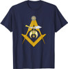 Masonic Square and Compasses Shriners Dad Father's Day T-Shirt