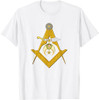 Masonic Square and Compasses Shriners Dad Father's Day T-Shirt