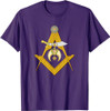 Masonic Square and Compasses Shriners Dad Father's Day T-Shirt