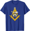 Masonic Square and Compasses Shriners Dad Father's Day T-Shirt