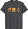 Made PHA Freemason, Prince Hall Mason - Masonic T-Shirt