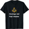 Grumpy old Past Master Funny Freemason symbol masonic lodge T-Shirt