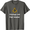 Grumpy old Past Master Funny Freemason symbol masonic lodge T-Shirt