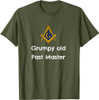 Grumpy old Past Master Funny Freemason symbol masonic lodge T-Shirt