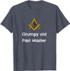 Grumpy old Past Master Funny Freemason symbol masonic lodge T-Shirt