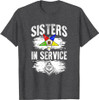 Sisters In Service OES Masonry Freemasonry Masonic Freemason T-Shirt