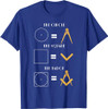 The Circle The Square The Badge Masonic Father's Day T-Shirt