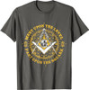 Freemason Meet Upon the Level Part Upon The Square Masonic T-Shirt