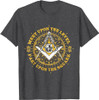 Freemason Meet Upon the Level Part Upon The Square Masonic T-Shirt