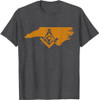 North Carolina Masons Grand Lodge Freemason Fathers Day T-Shirt