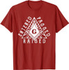 Masonic Square And Compasses Design T-Shirt