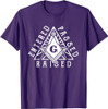 Masonic Square And Compasses Design T-Shirt