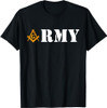 Army Masons Armed Forces Flag Day Masonic Father's Day T-Shirt