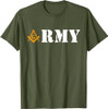Army Masons Armed Forces Flag Day Masonic Father's Day T-Shirt