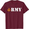 Army Masons Armed Forces Flag Day Masonic Father's Day T-Shirt
