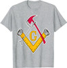 Masonic Firefighter Tools T-Shirt