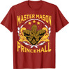 Prince Hall Master Mason PHA Masonic Father's Day Freemasons T-Shirt