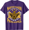 Prince Hall Master Mason PHA Masonic Father's Day Freemasons T-Shirt