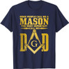 Dad Square Compass Masonic Shriner Freemason T-Shirt