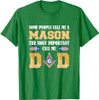 Call me Dad Masonic Dad Father's Day Gift Freemason T-Shirt