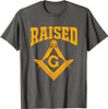 Freemason Lodge Raised Masonic Symbol T-Shirt