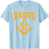 Freemason Lodge Raised Masonic Symbol T-Shirt
