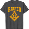 Freemason Lodge Raised Masonic Symbol T-Shirt