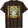 freemason Tee Watercolour illustration mysterious illuminati T-Shirt