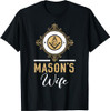 Wife Freemason Masonic Fraternal Freemasonry T-Shirt