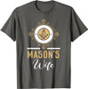 Wife Freemason Masonic Fraternal Freemasonry T-Shirt