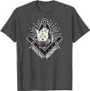 Cute Masonic Meowing Cat freemason mason esoteric spiritual T-Shirt