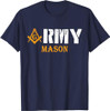Freemason Army Compass & Square Masonic Symbol Vintage T-Shirt